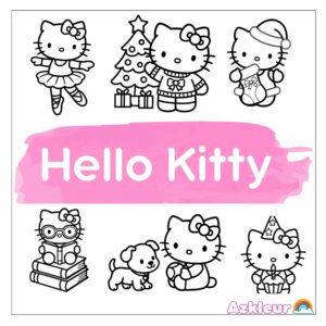Coloriage Hello Kitty