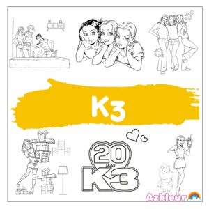 Coloriage K3