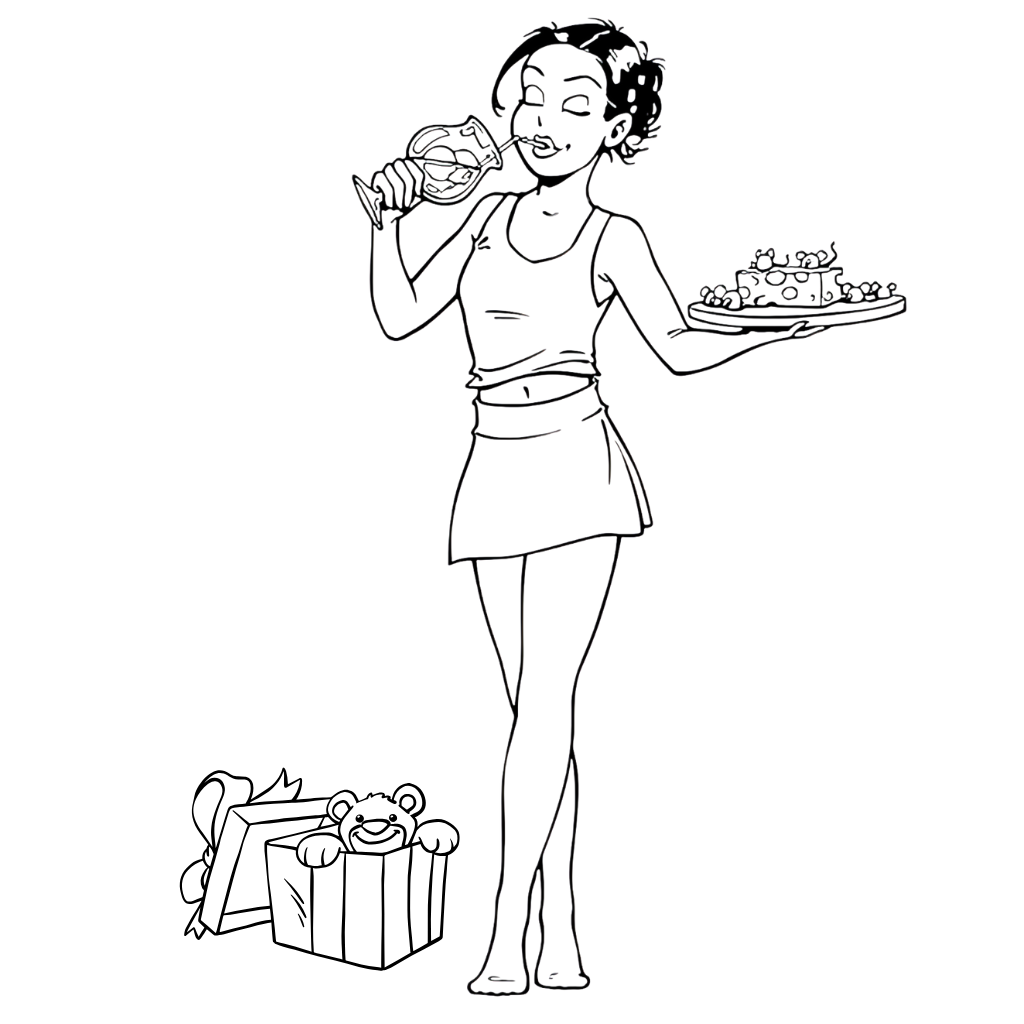 coloriage de k3 gratuit