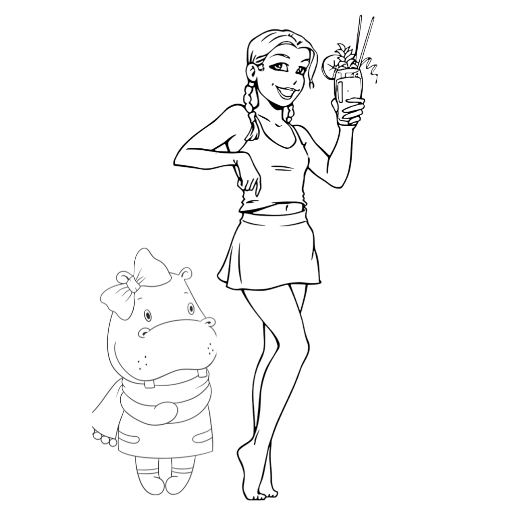 imprimer coloriage k3 gratuit