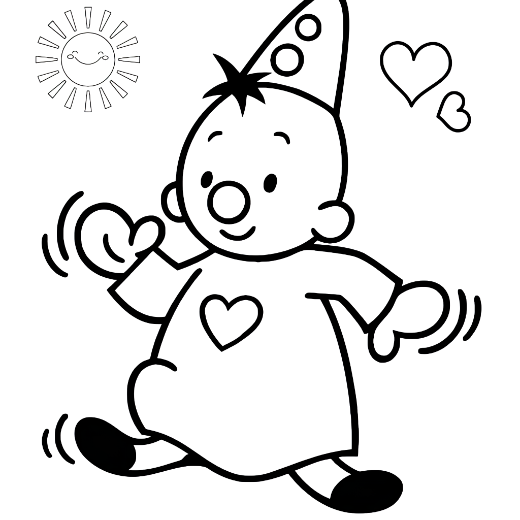coloriage gratuit à imprimer bumba