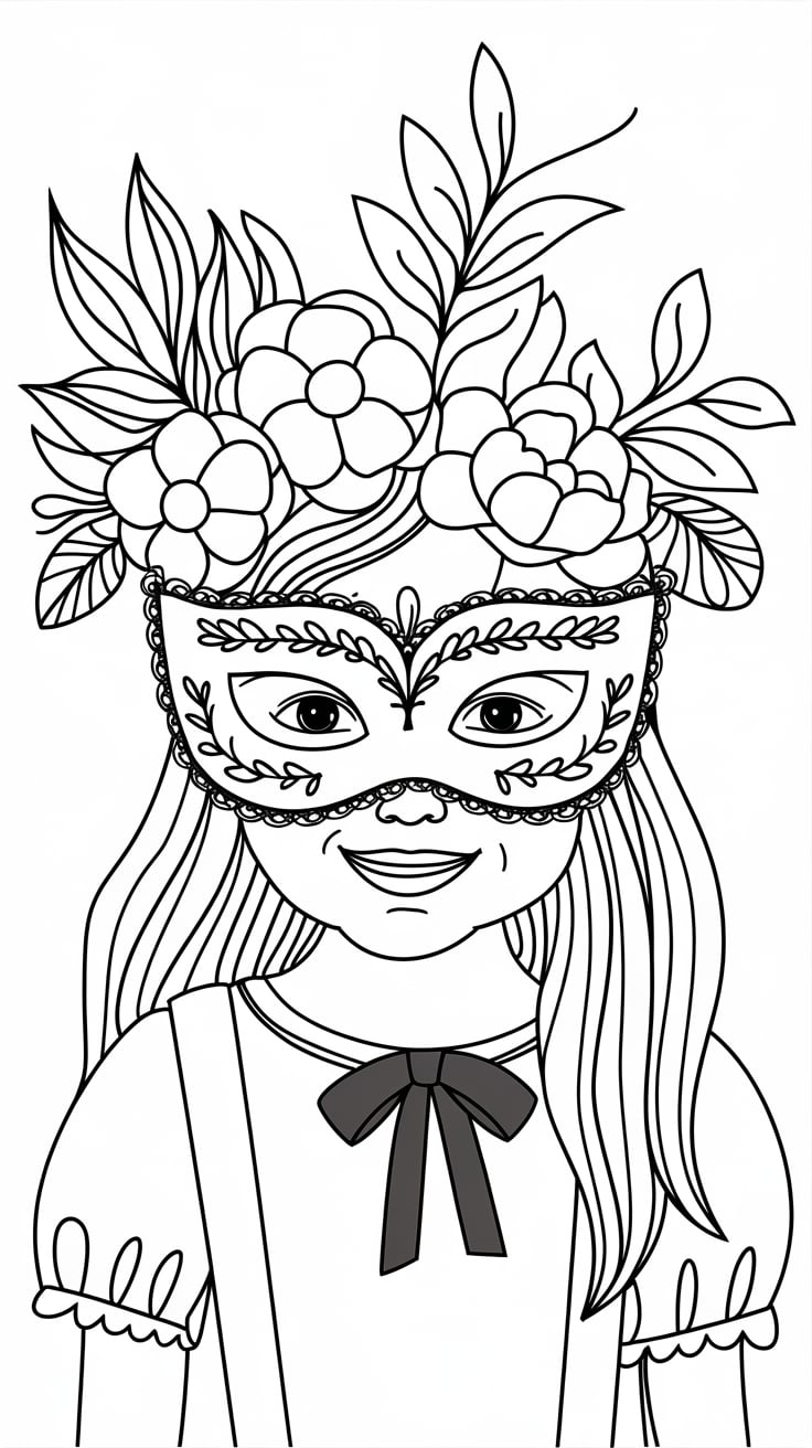 coloriages carnaval