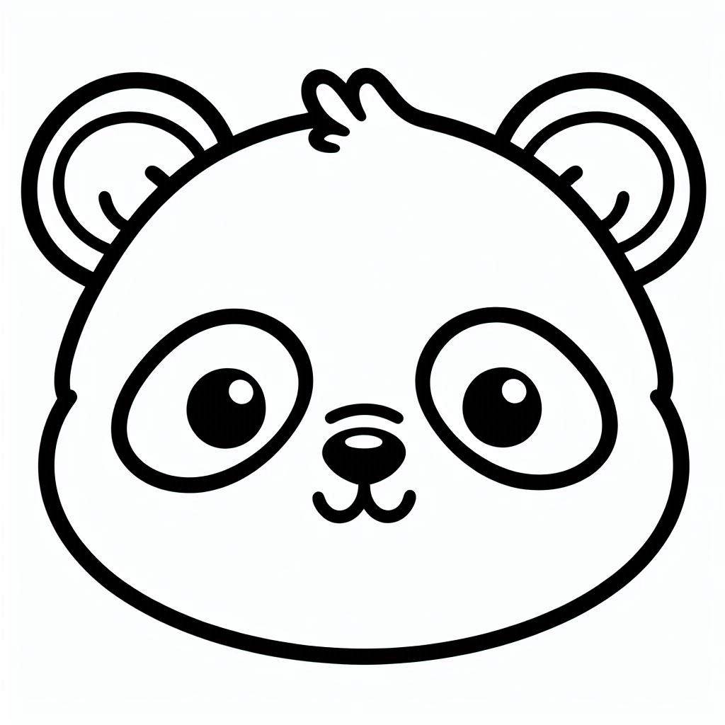 panda coloriage à imprimer