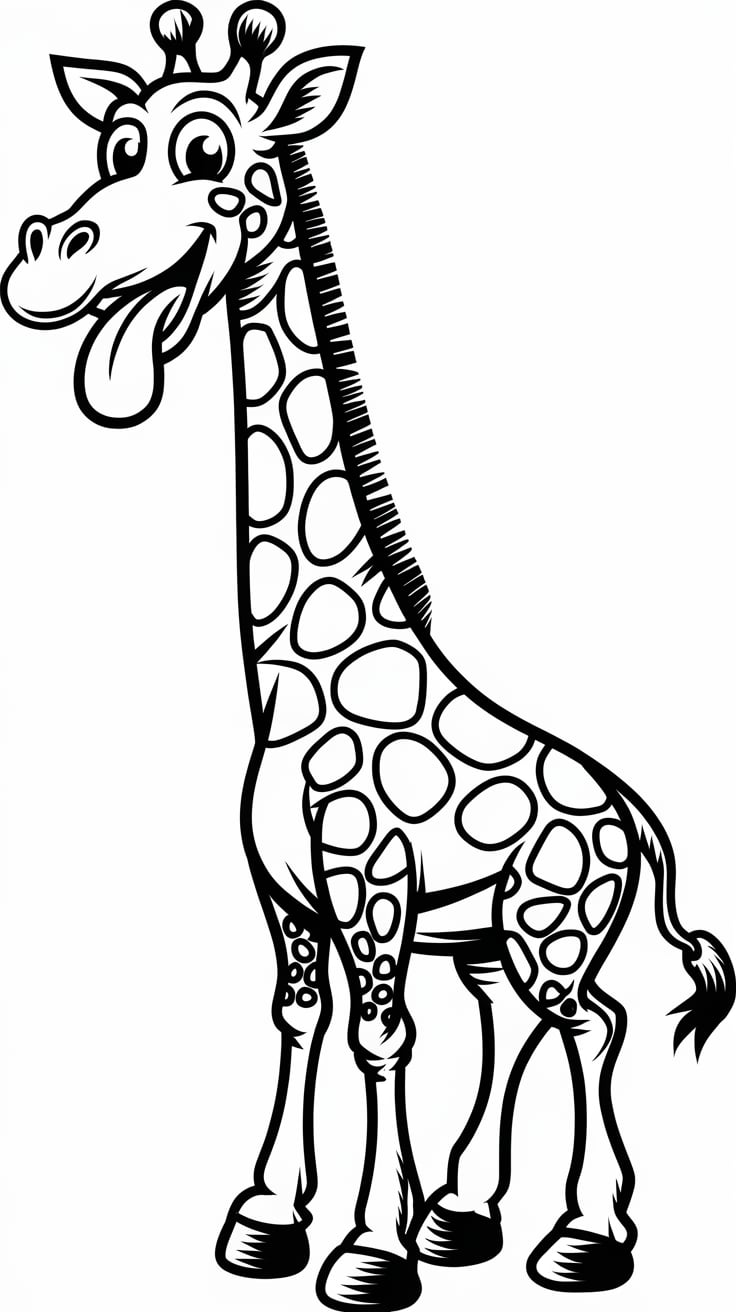coloriage sophie la girafe