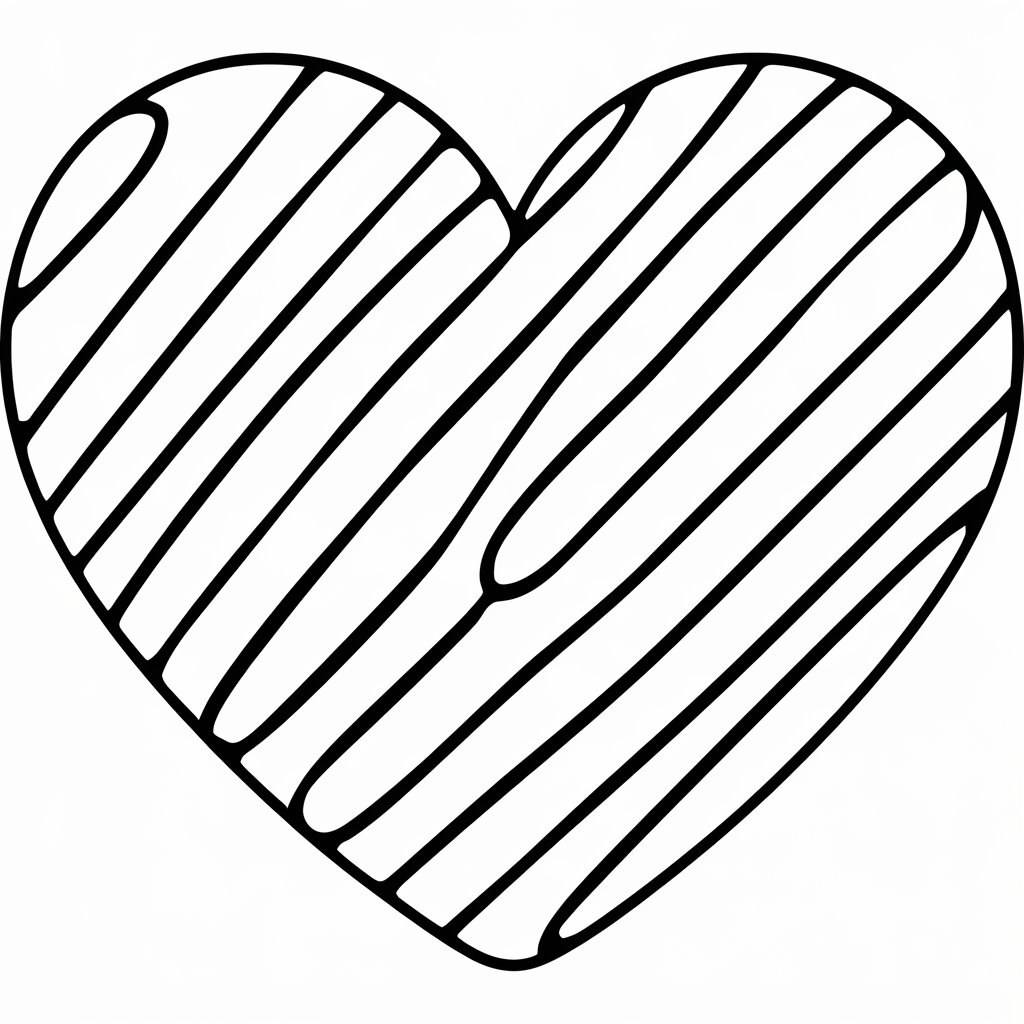 coloriage coeur mandala