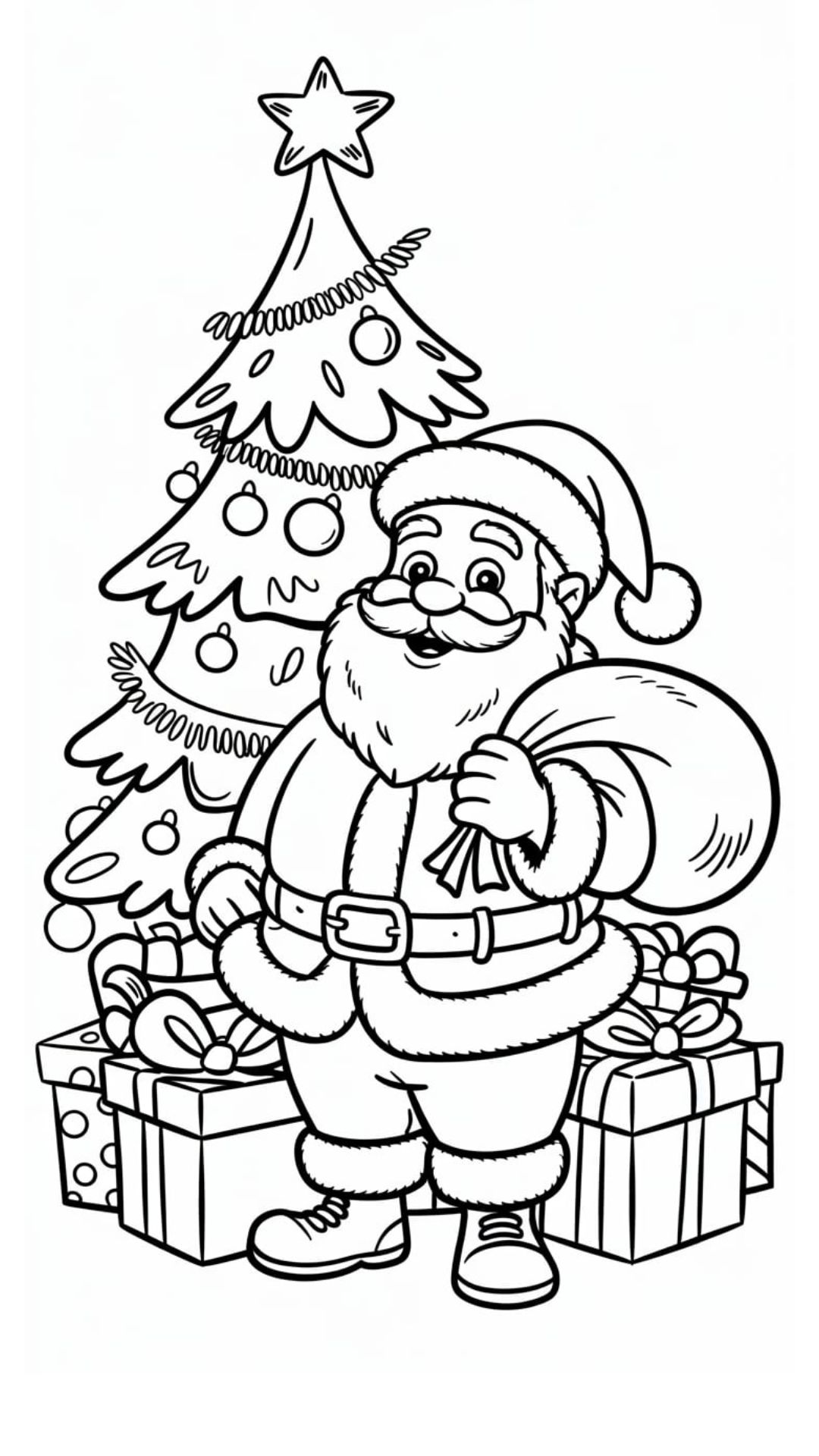 sapin de noel dessin