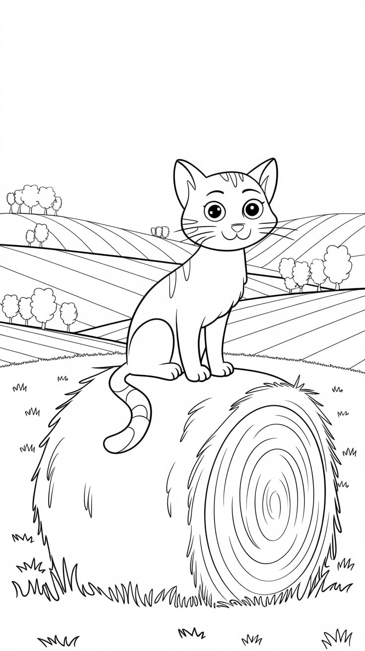 coloriage a imprimer chaton