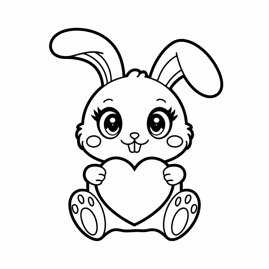 coloriage coeur imprimer