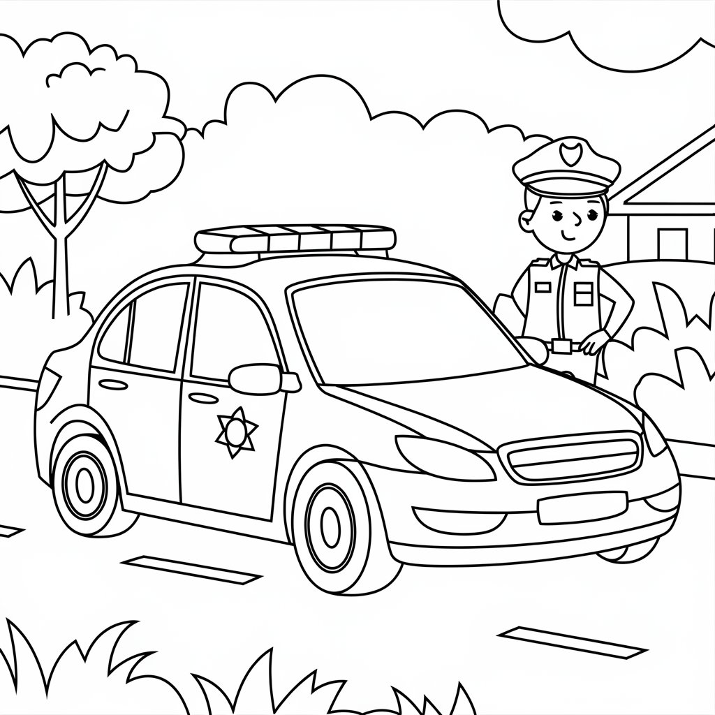 coloriage playmobil police