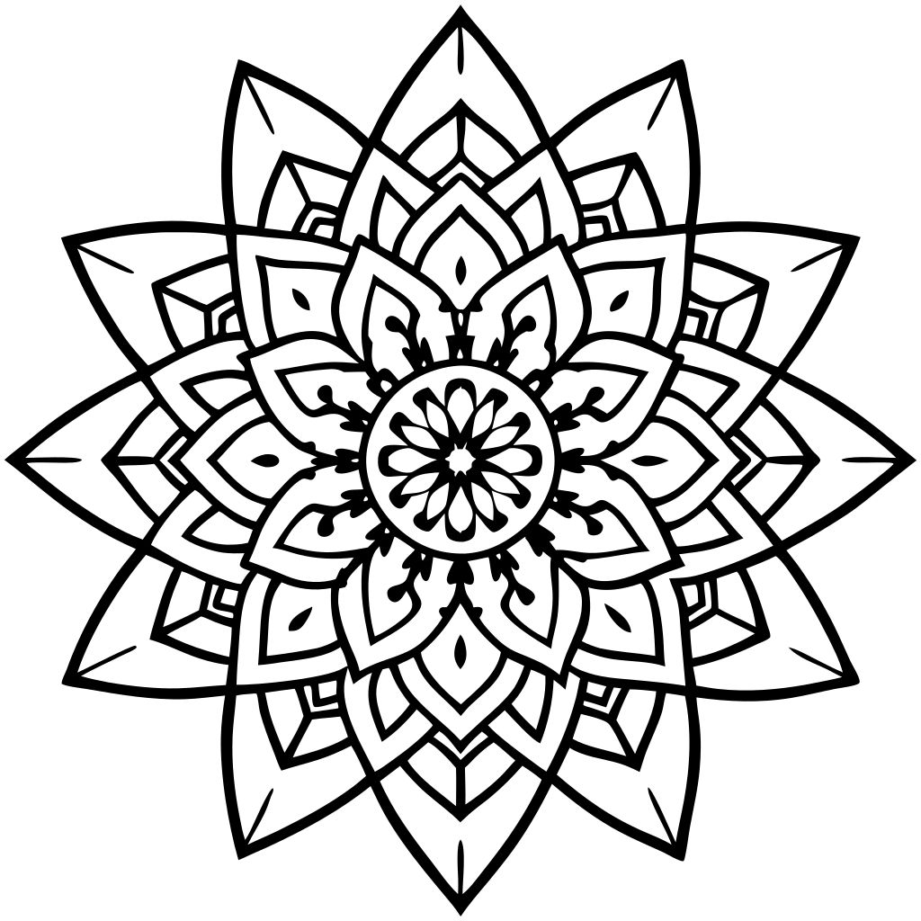 coloriage mandala imprimer