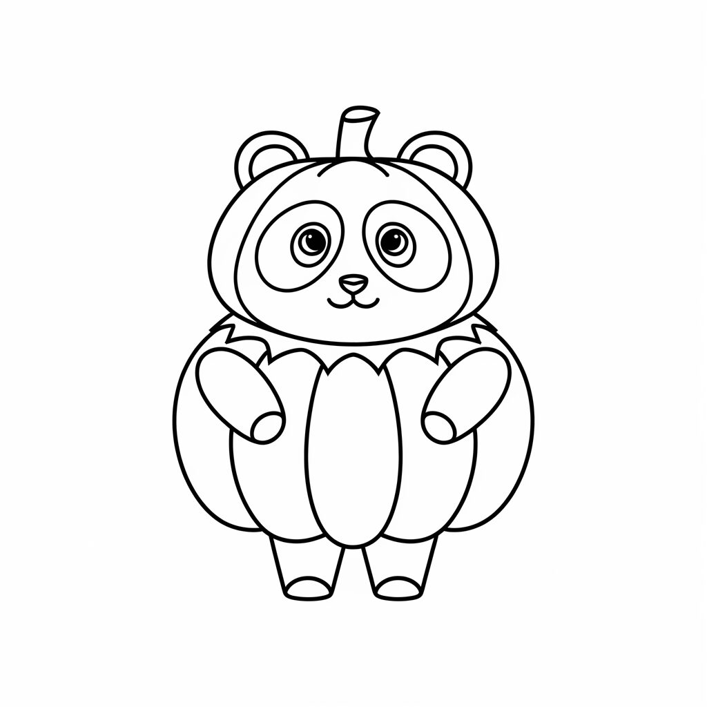coloriage pandas