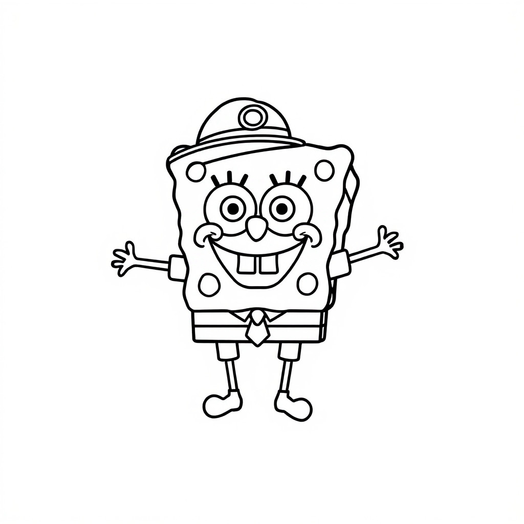 pdf spongebob coloriage