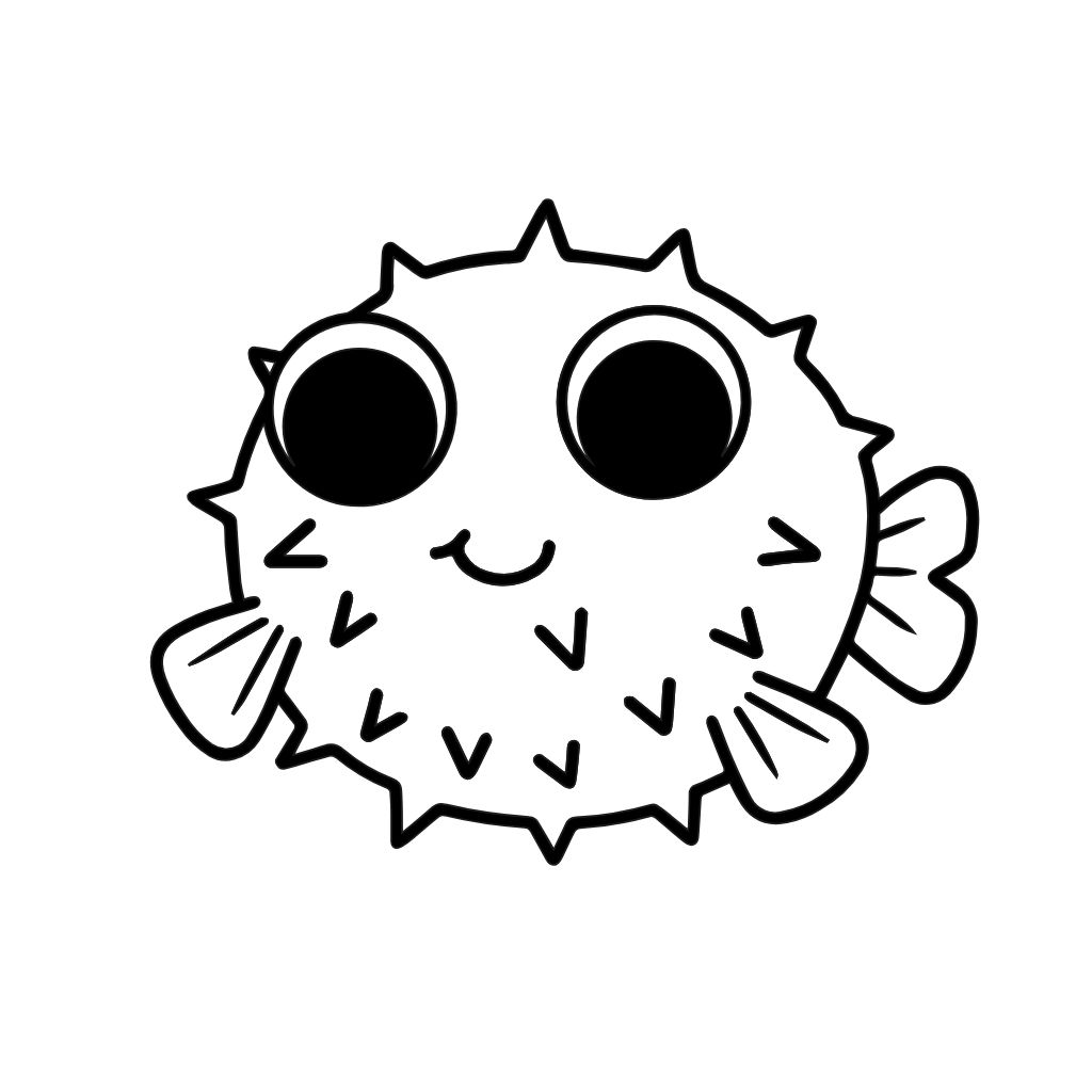 coloriage poisson de mer