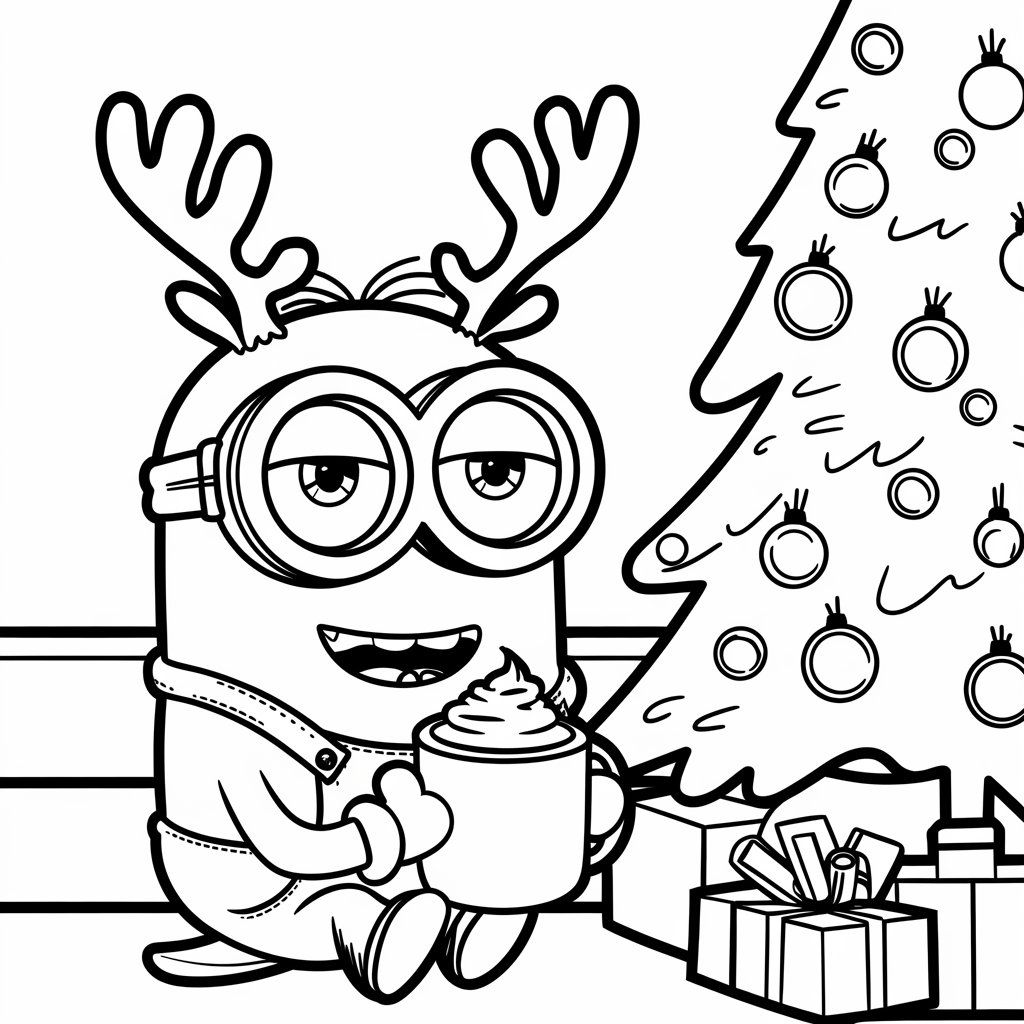 coloriage minion rush