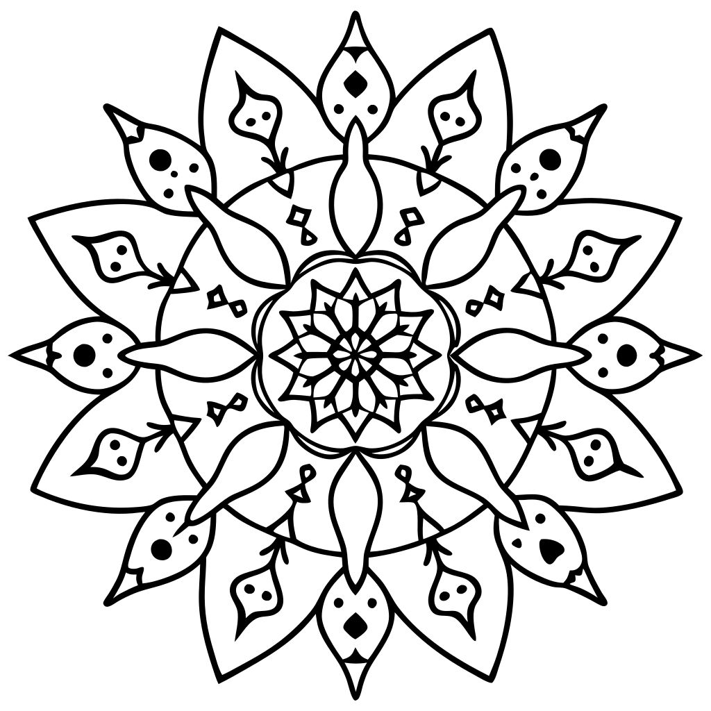 coloriages mandalas à imprimer