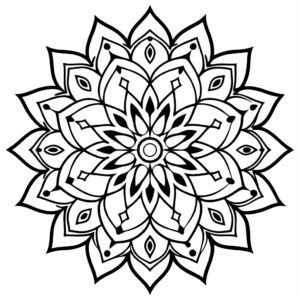 coloriage mandalas