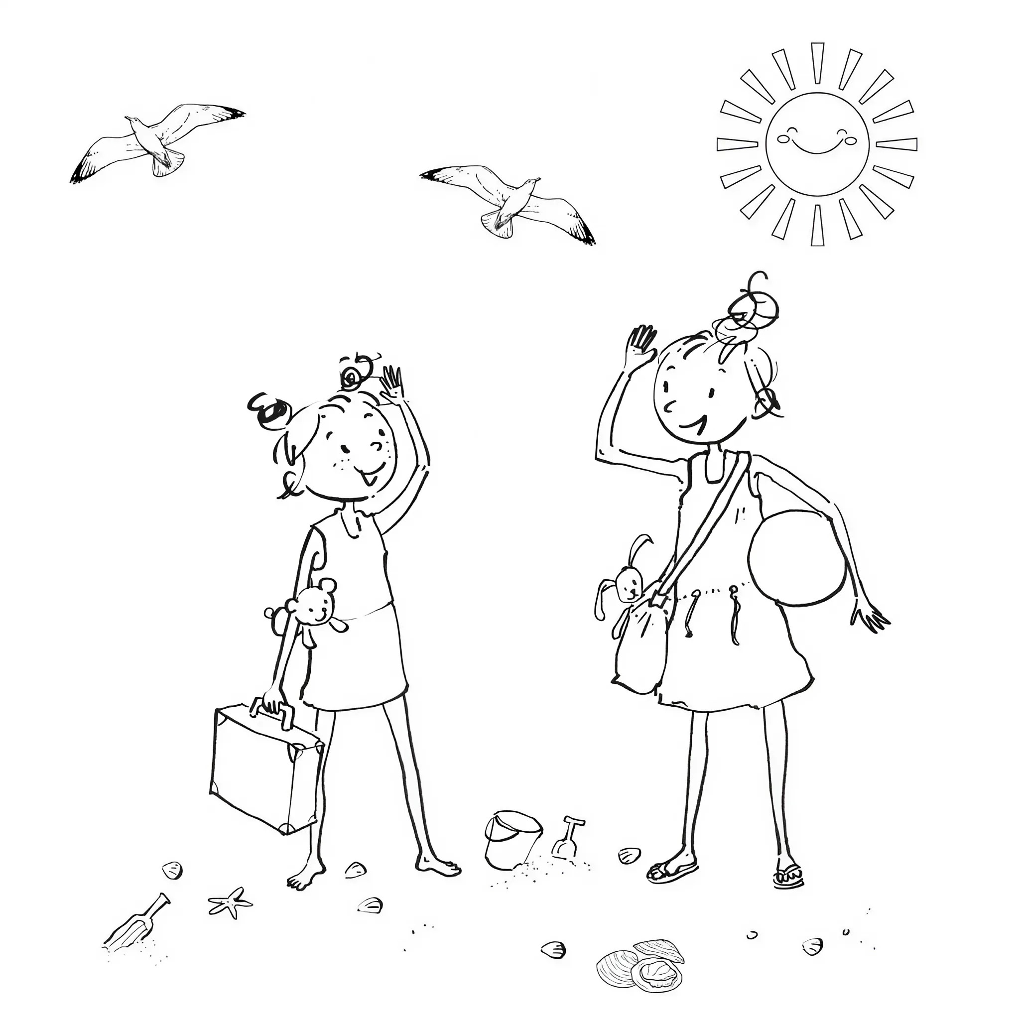 Coloriage Zoete Zusjes pour enfants