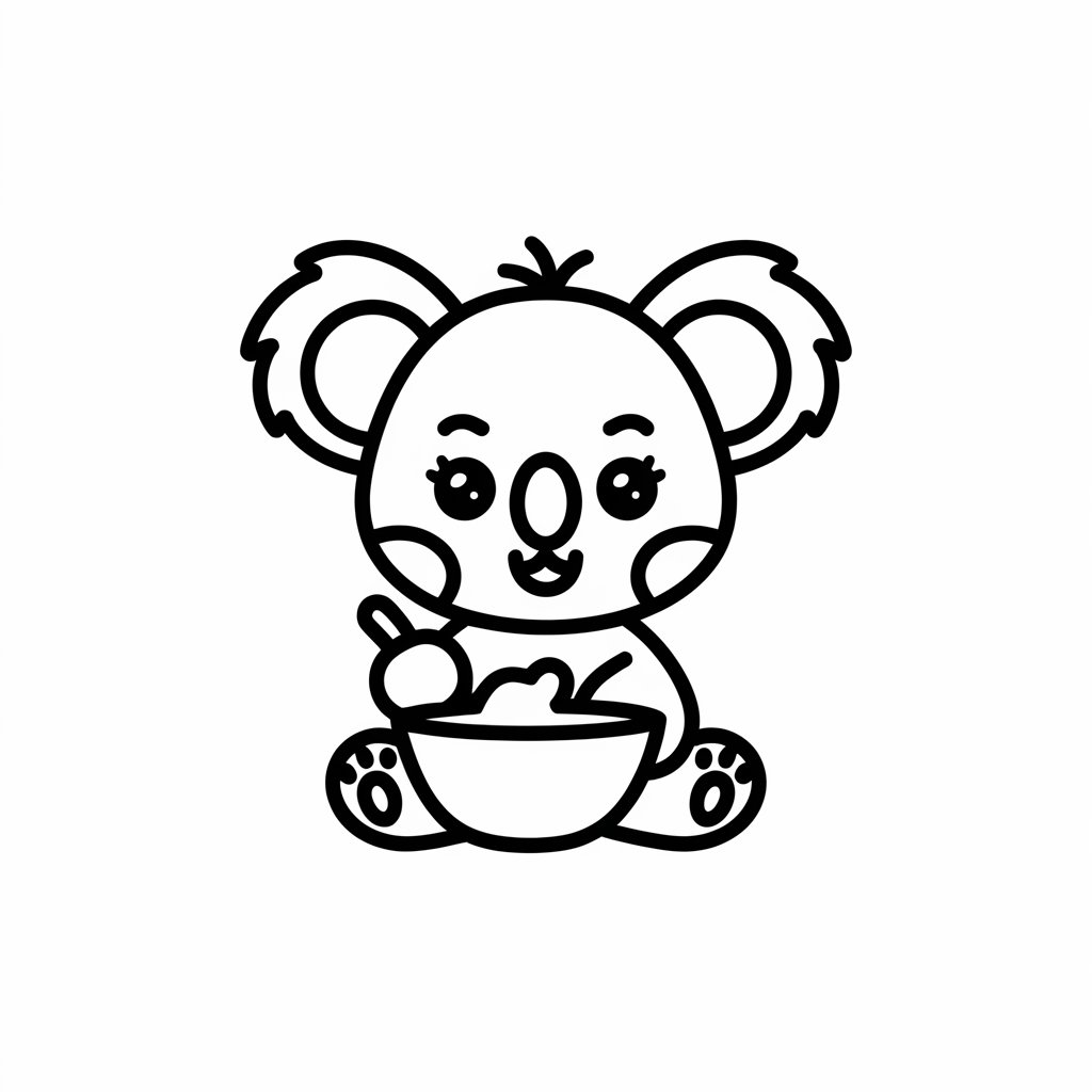 coloriages koala