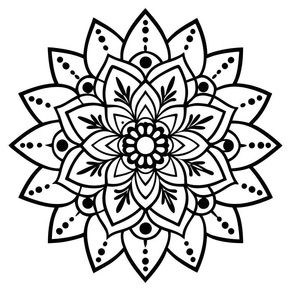 mandala coloriage à imprimer