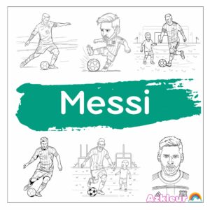 Coloriage Messi