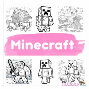 Coloriage Minecraft