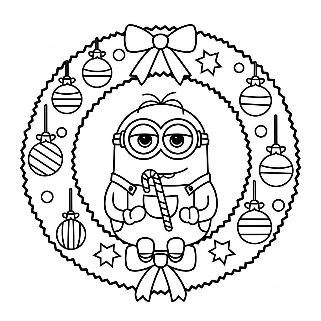 coloriage de minions
