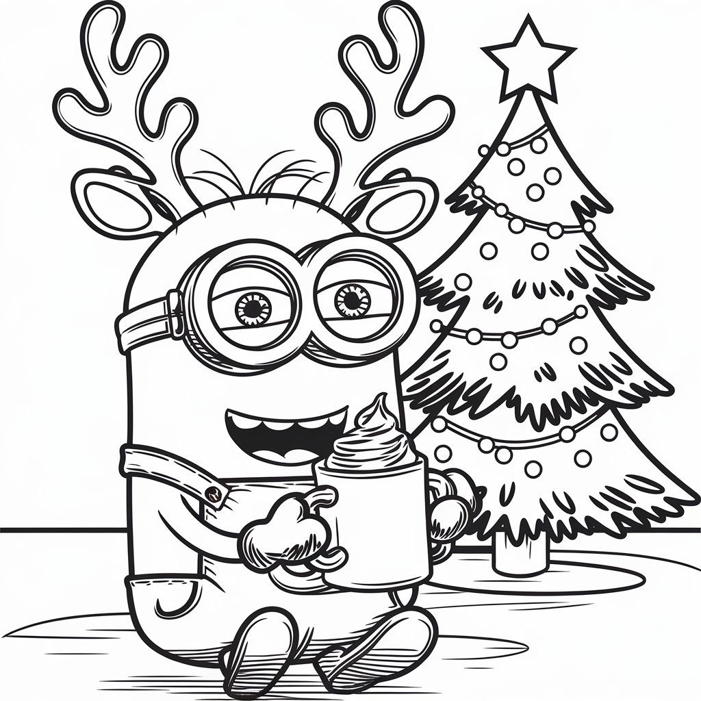 coloriage des minions