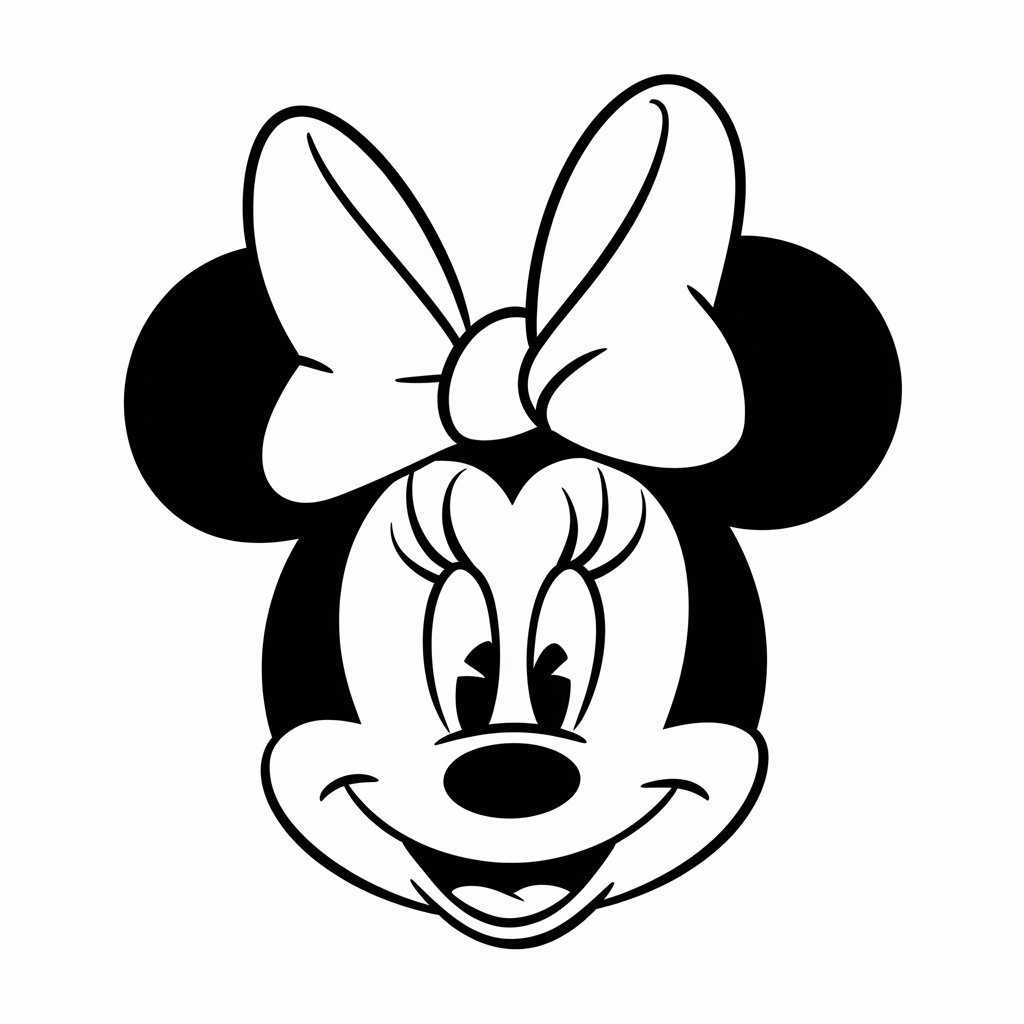 coloriage minnie imprimer