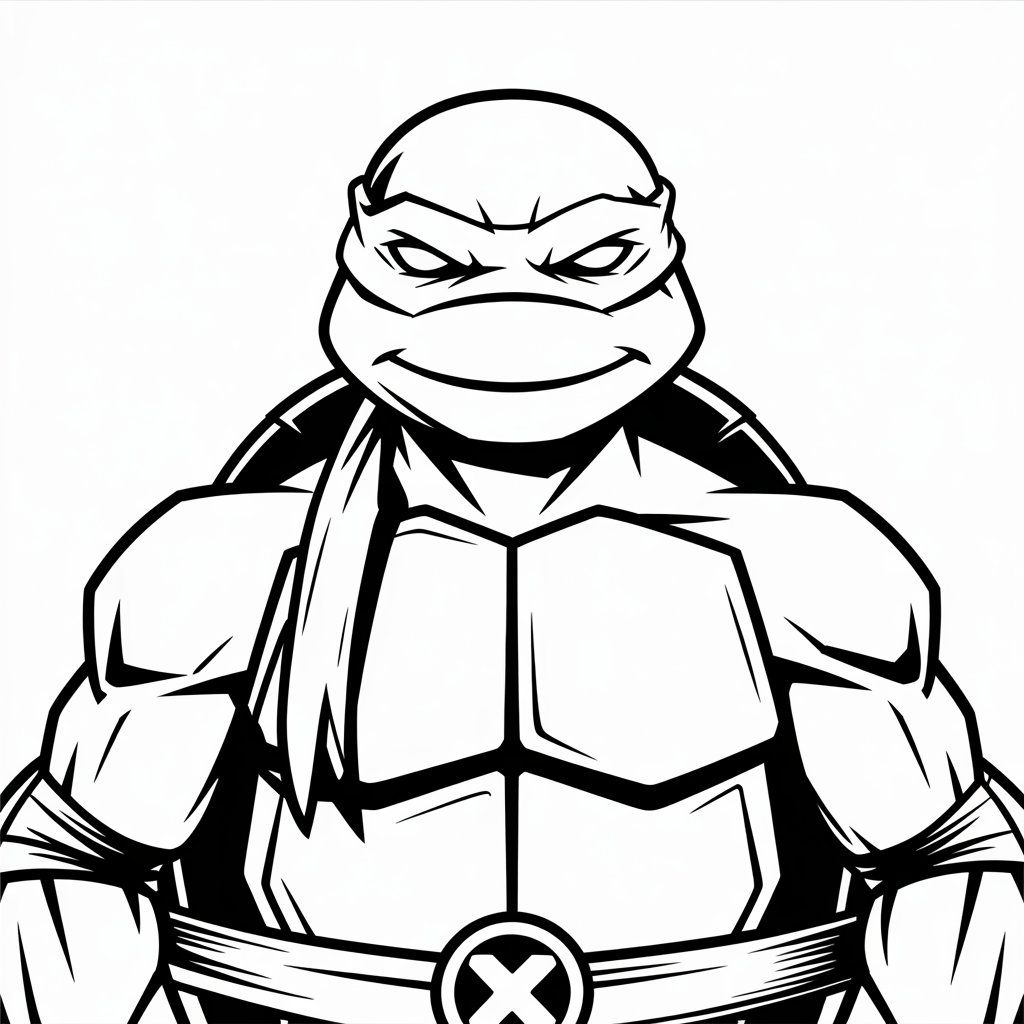 coloriage tortues ninja