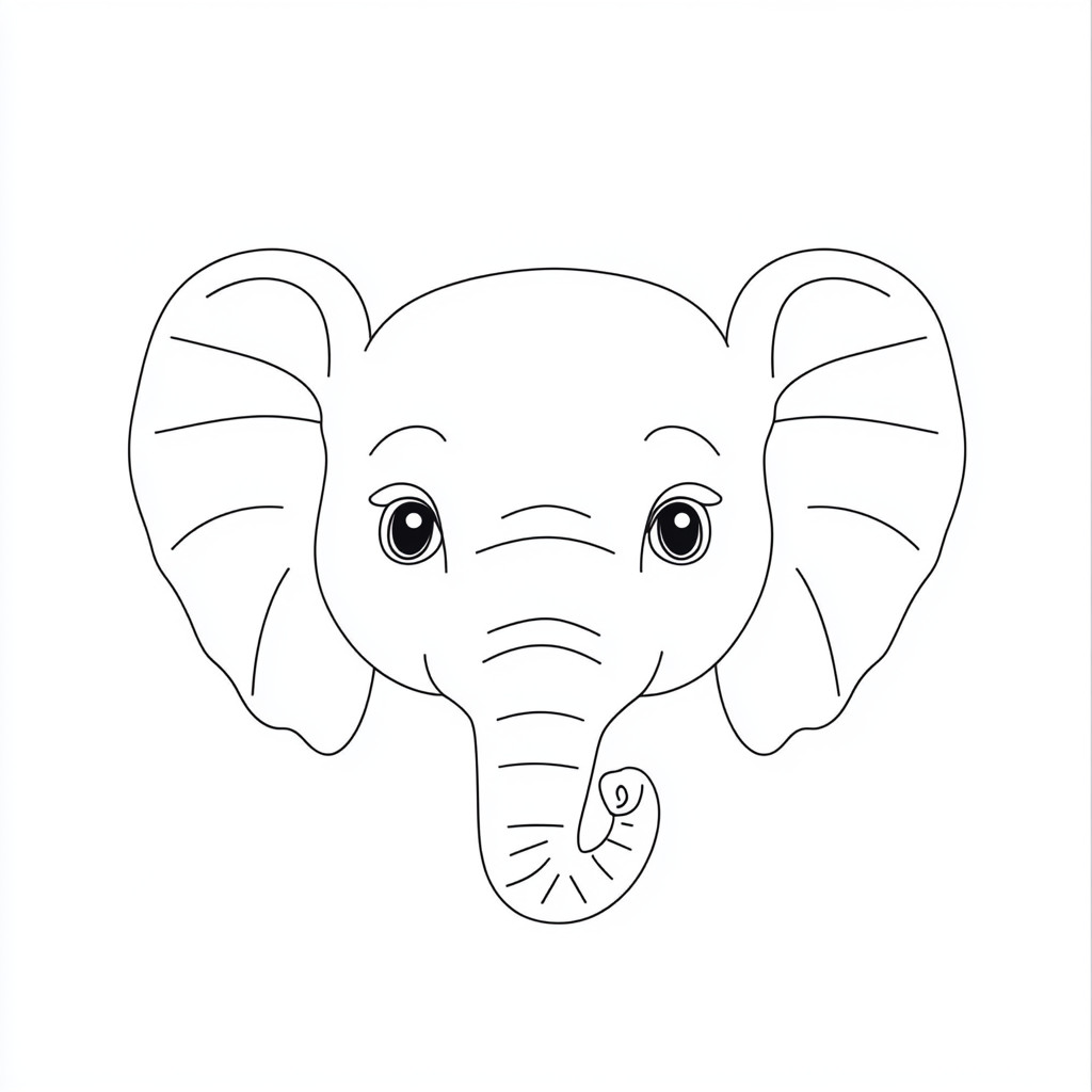coloriage mandala elephant
