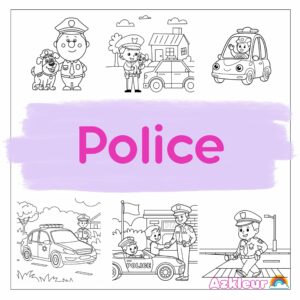 Coloriage Police