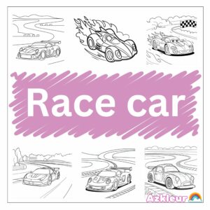 Coloriage Voiture de Course