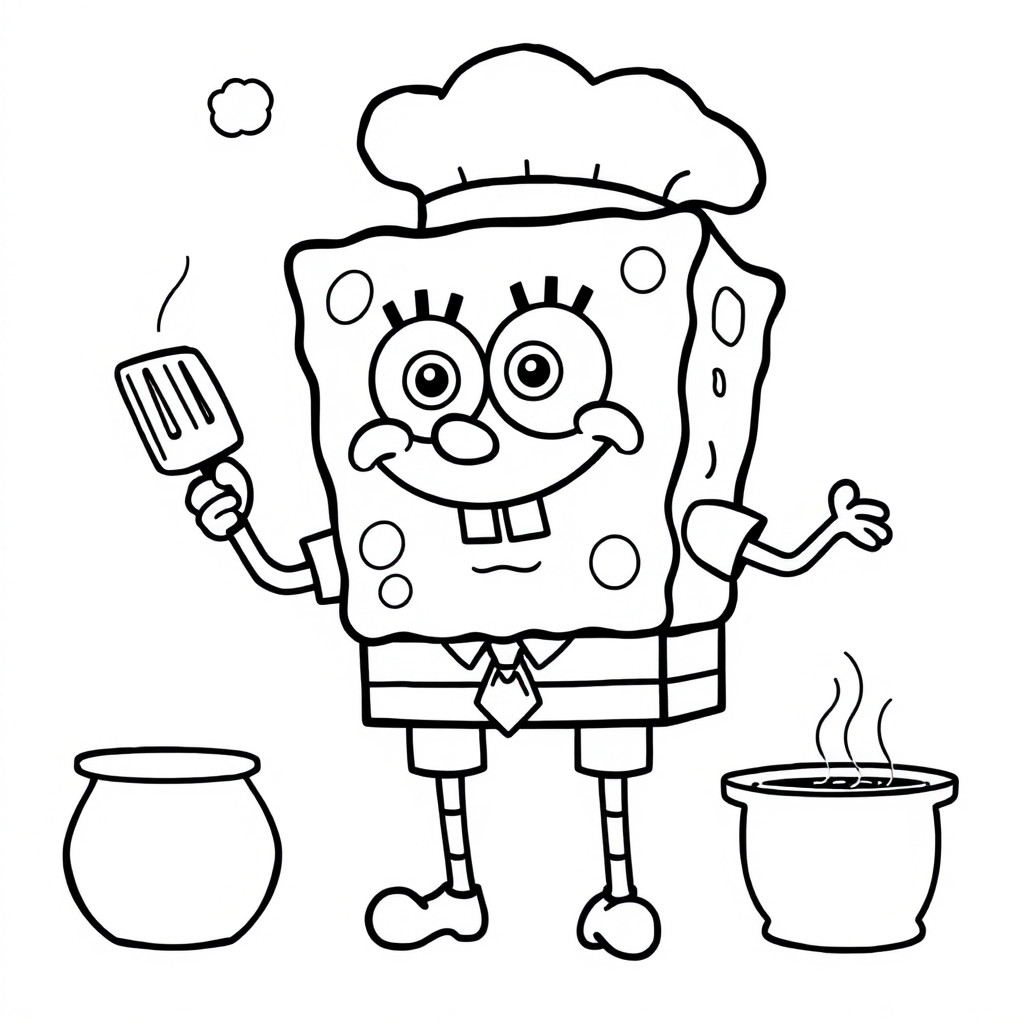 coloriage spongebob en ligne