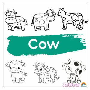 Coloriage Vache