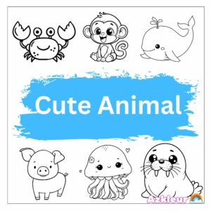 Coloriage Animaux Mignon