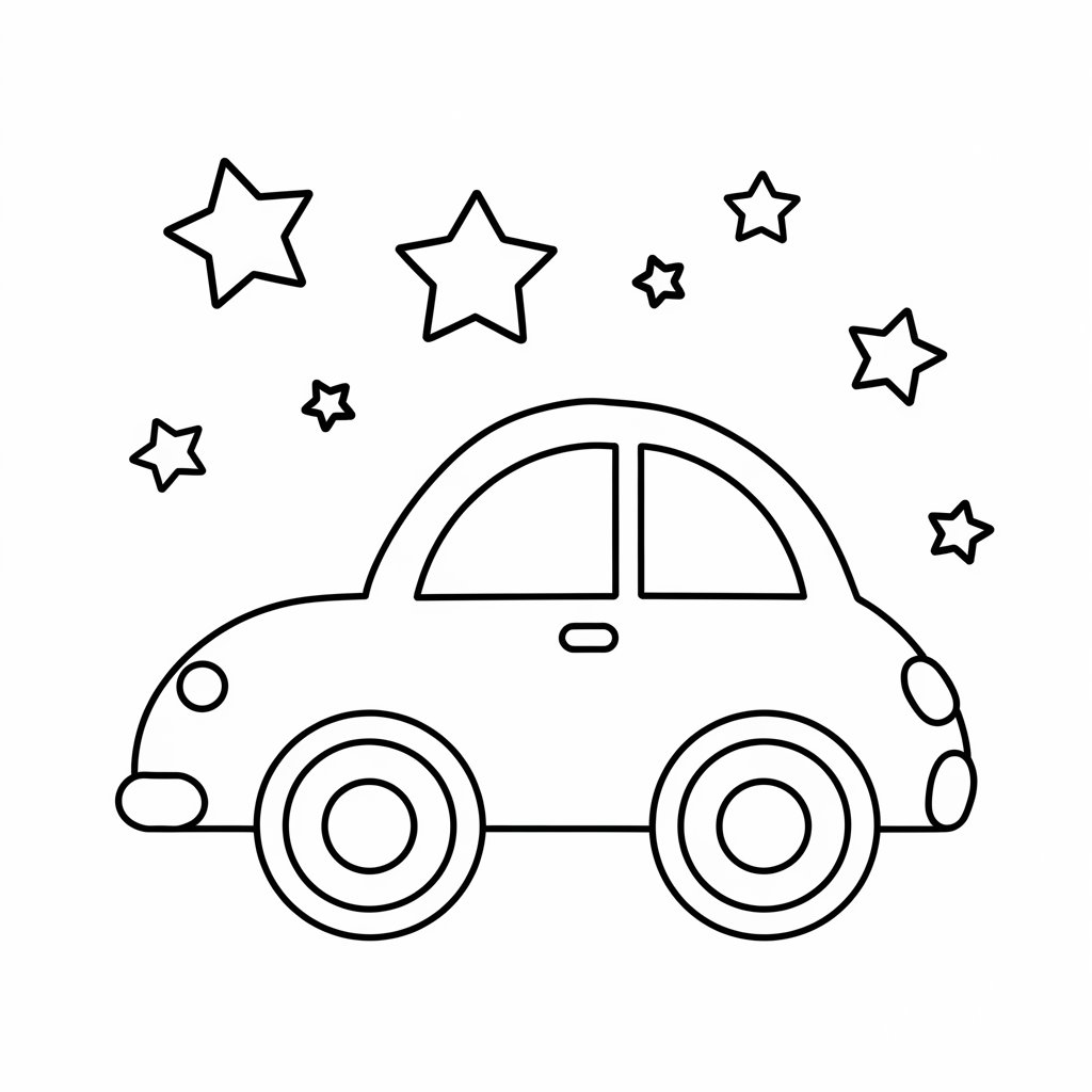 voiture coloriage à imprimer