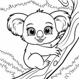 coloriage bebe 1 an