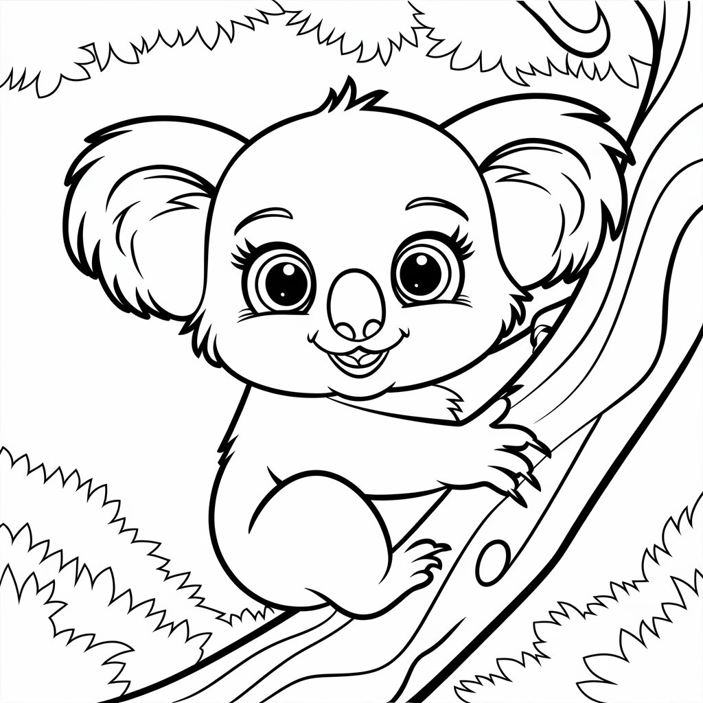 coloriage bebe 1 an