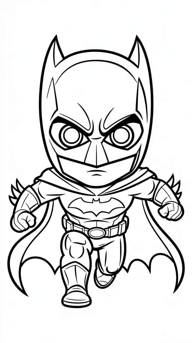 batman coloriage gratuit