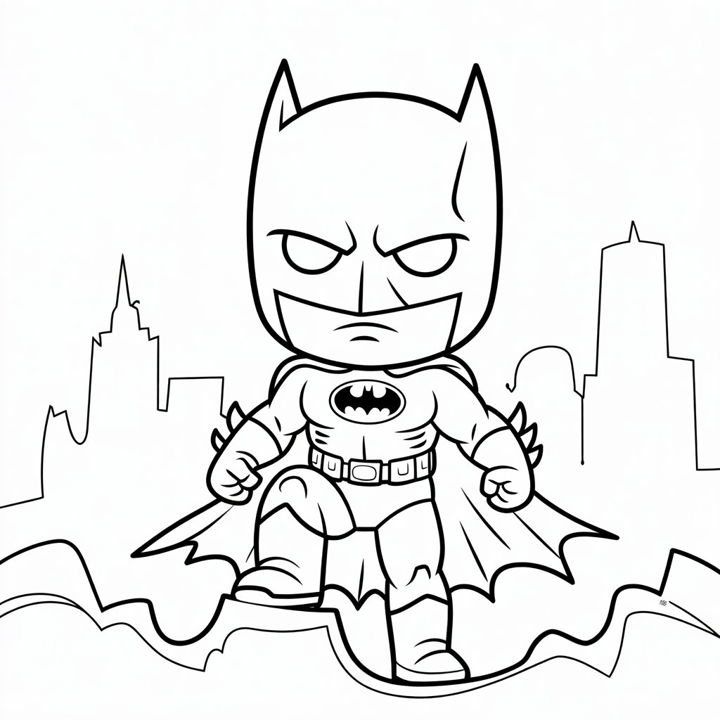batman coloriage