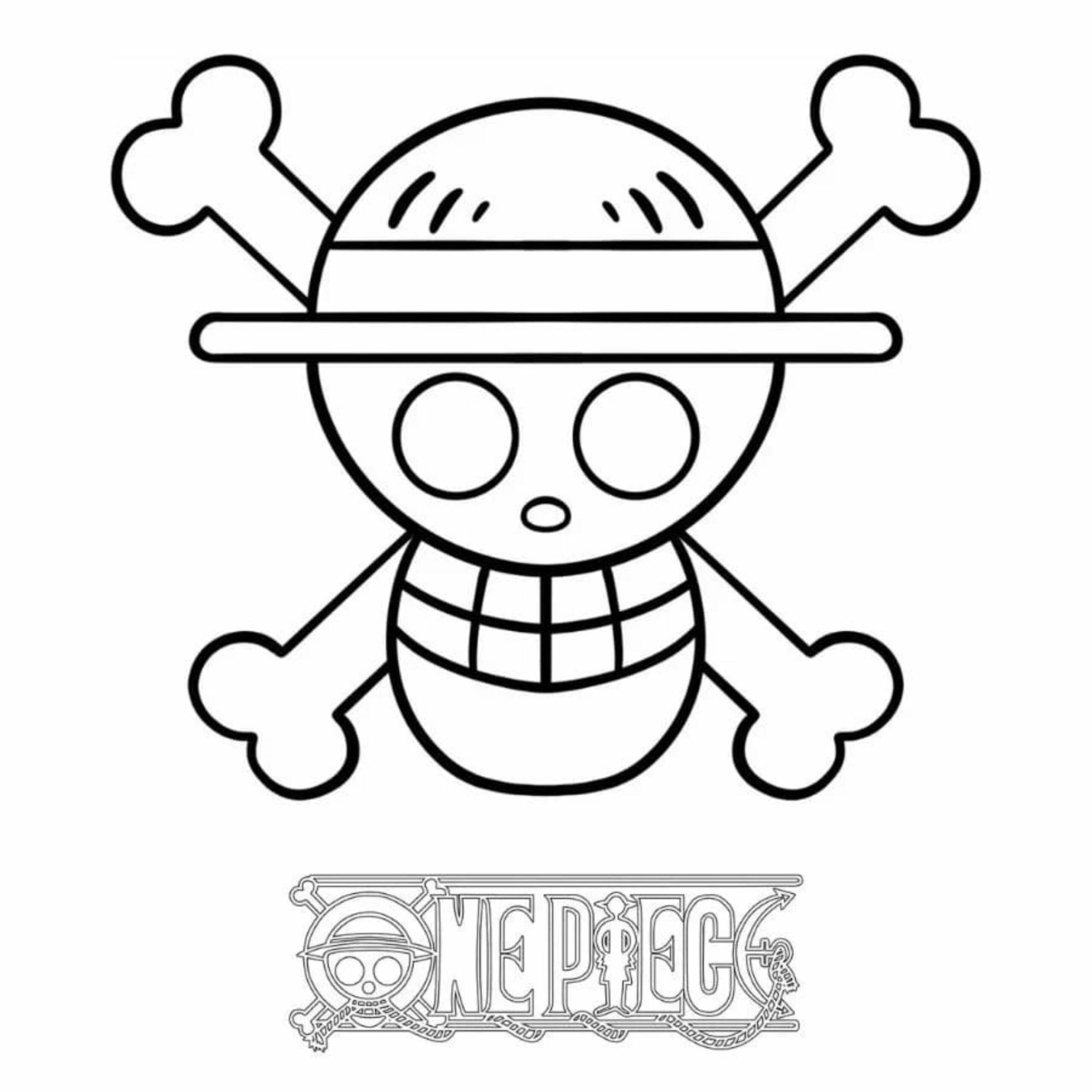 coloriage à imprimer one piece