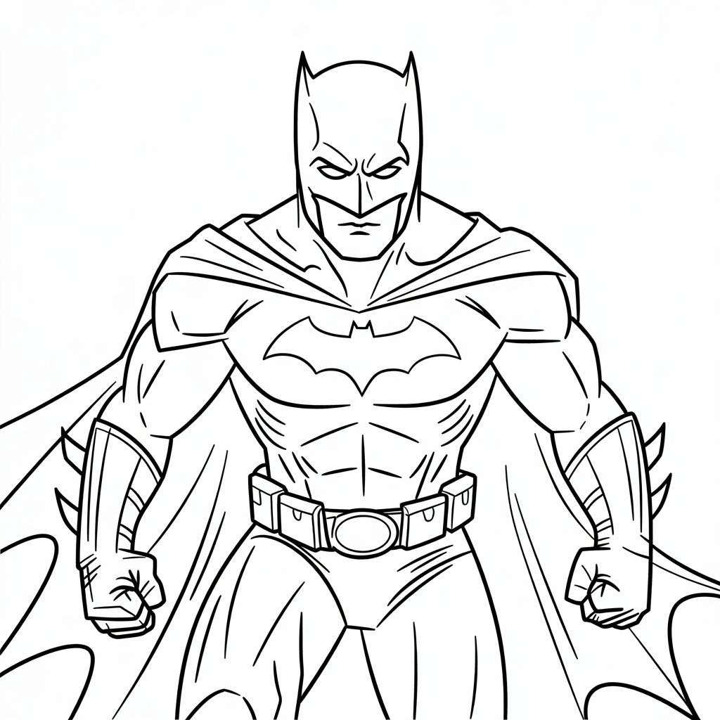 coloriage batman imprimer