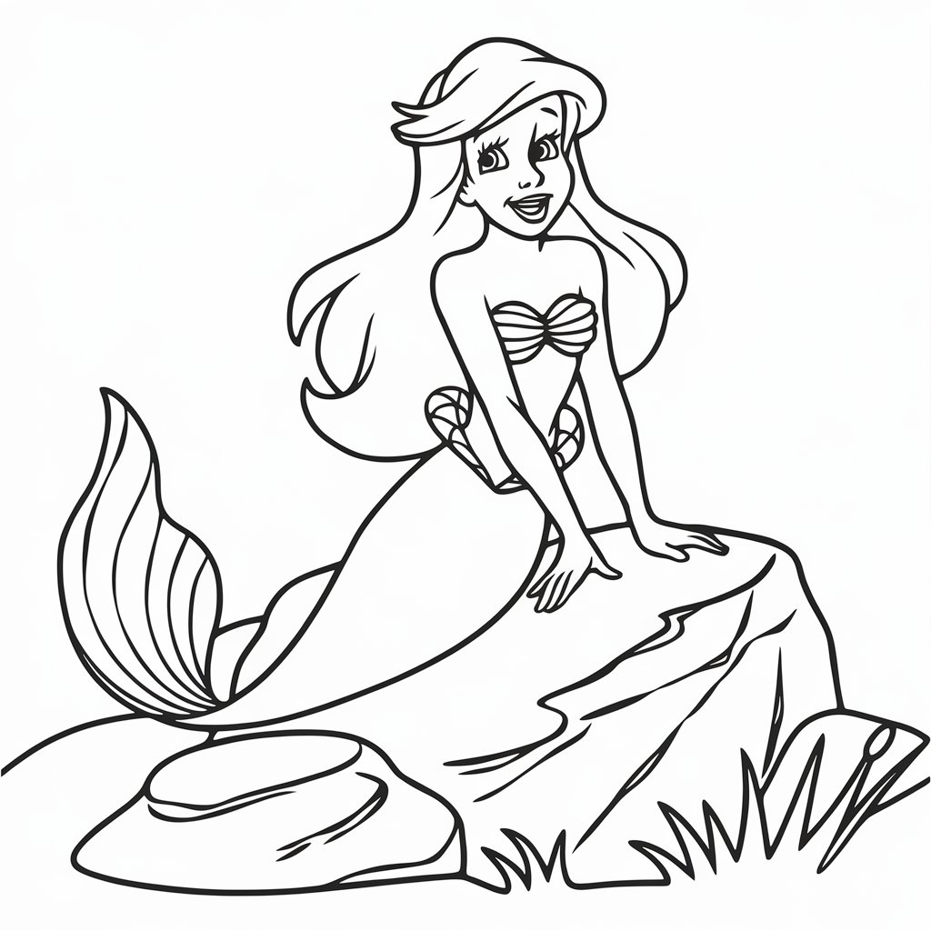 coloriage princesse disney à imprimer pdf