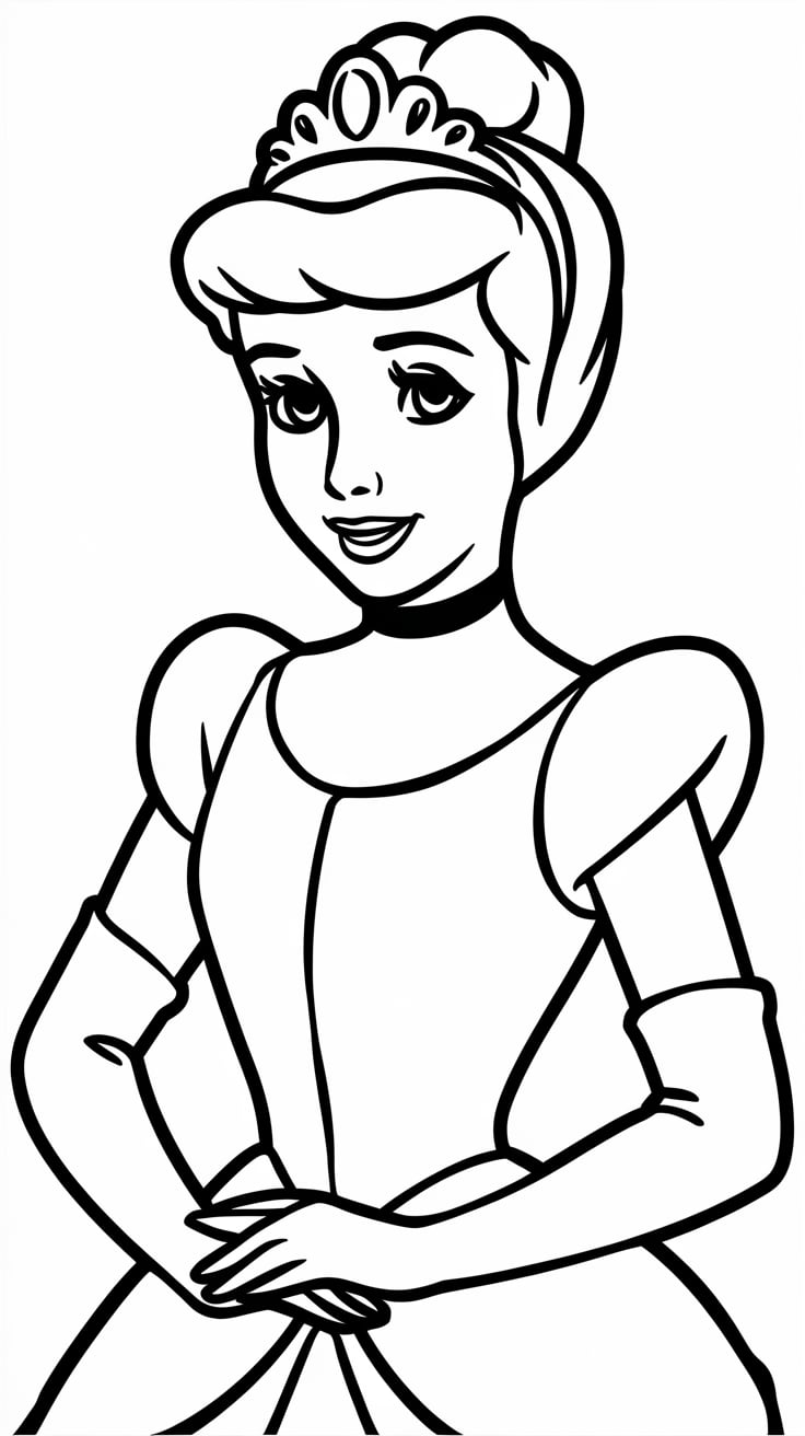 coloriage princesses disney