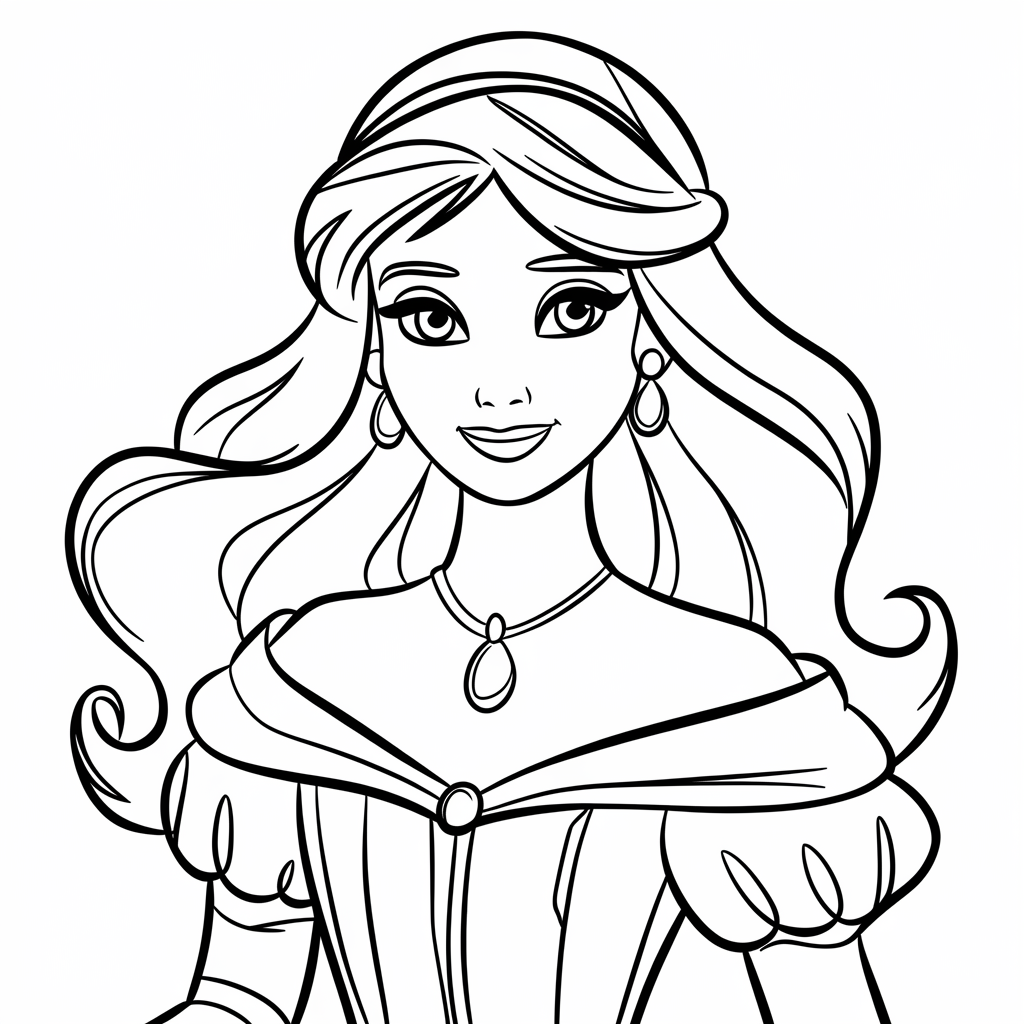 coloriages à imprimer disney princesses