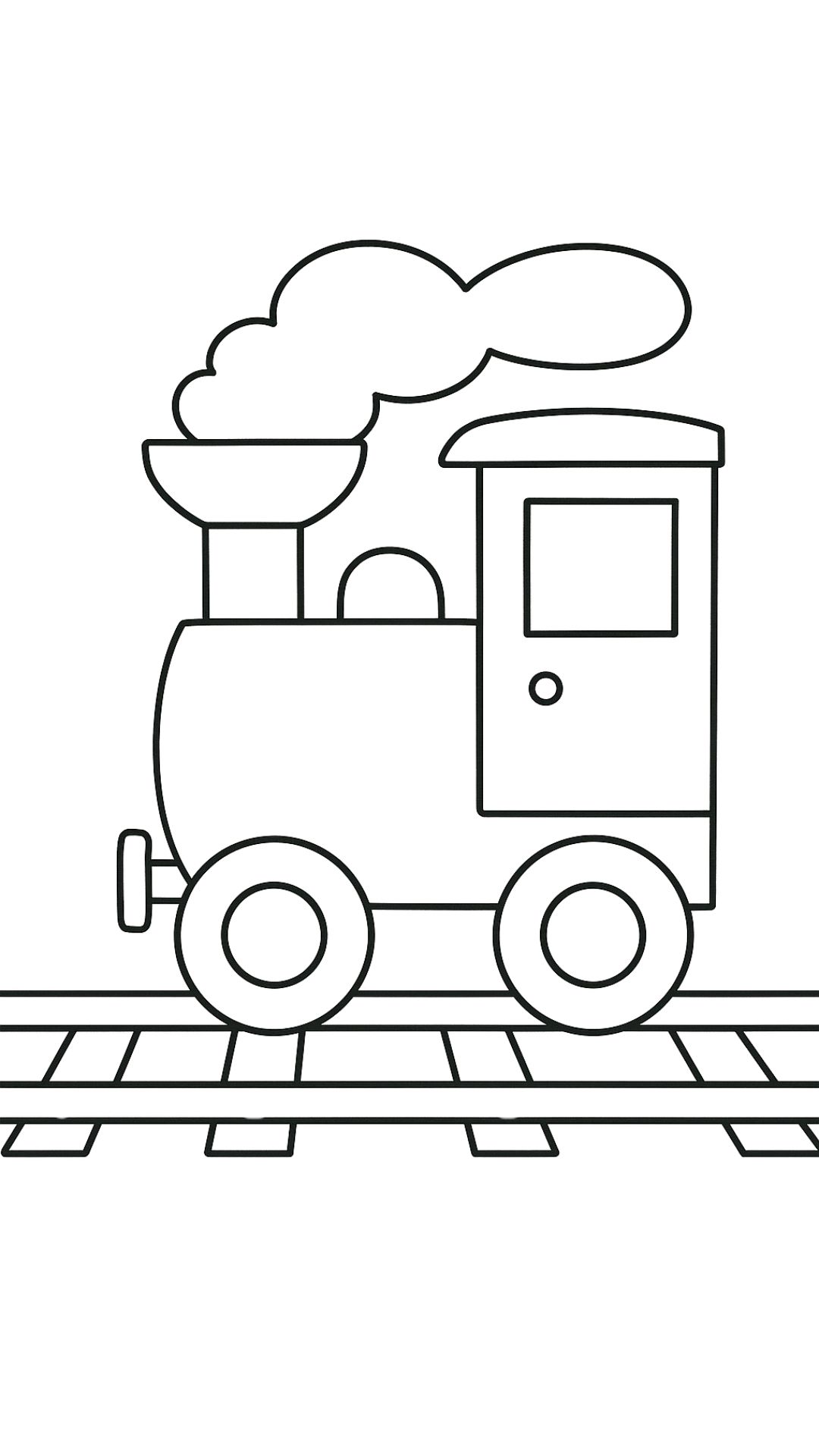 train à dessiner