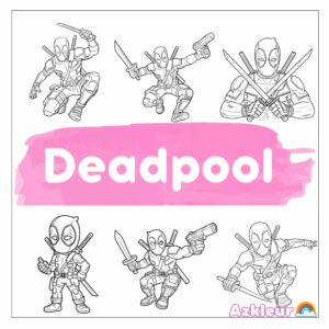 Coloriage Deadpool