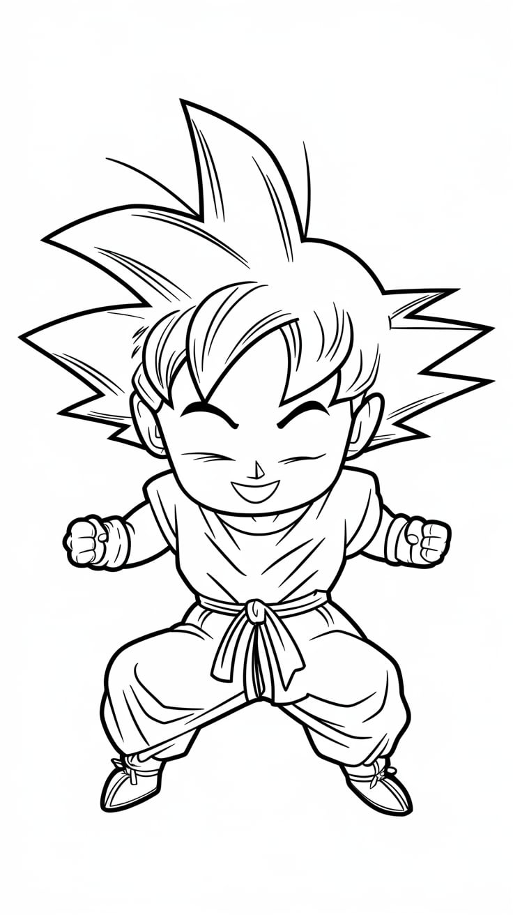 dragon ball z coloriage à imprimer