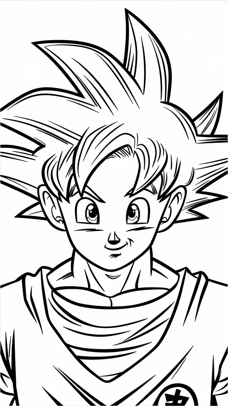 dessin coloriage dragon ball z