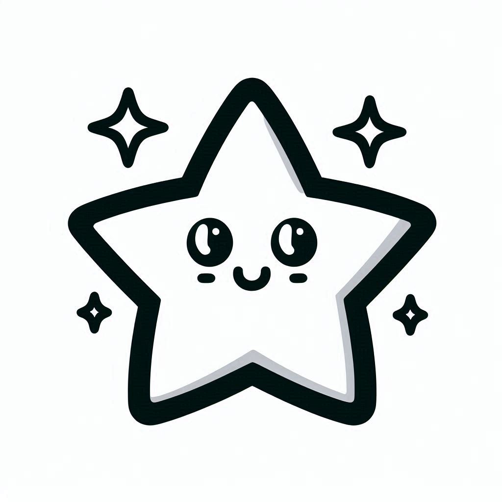 coloriage étoile a imprimer